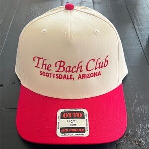 OTTO Red and White The Bach Club Hat